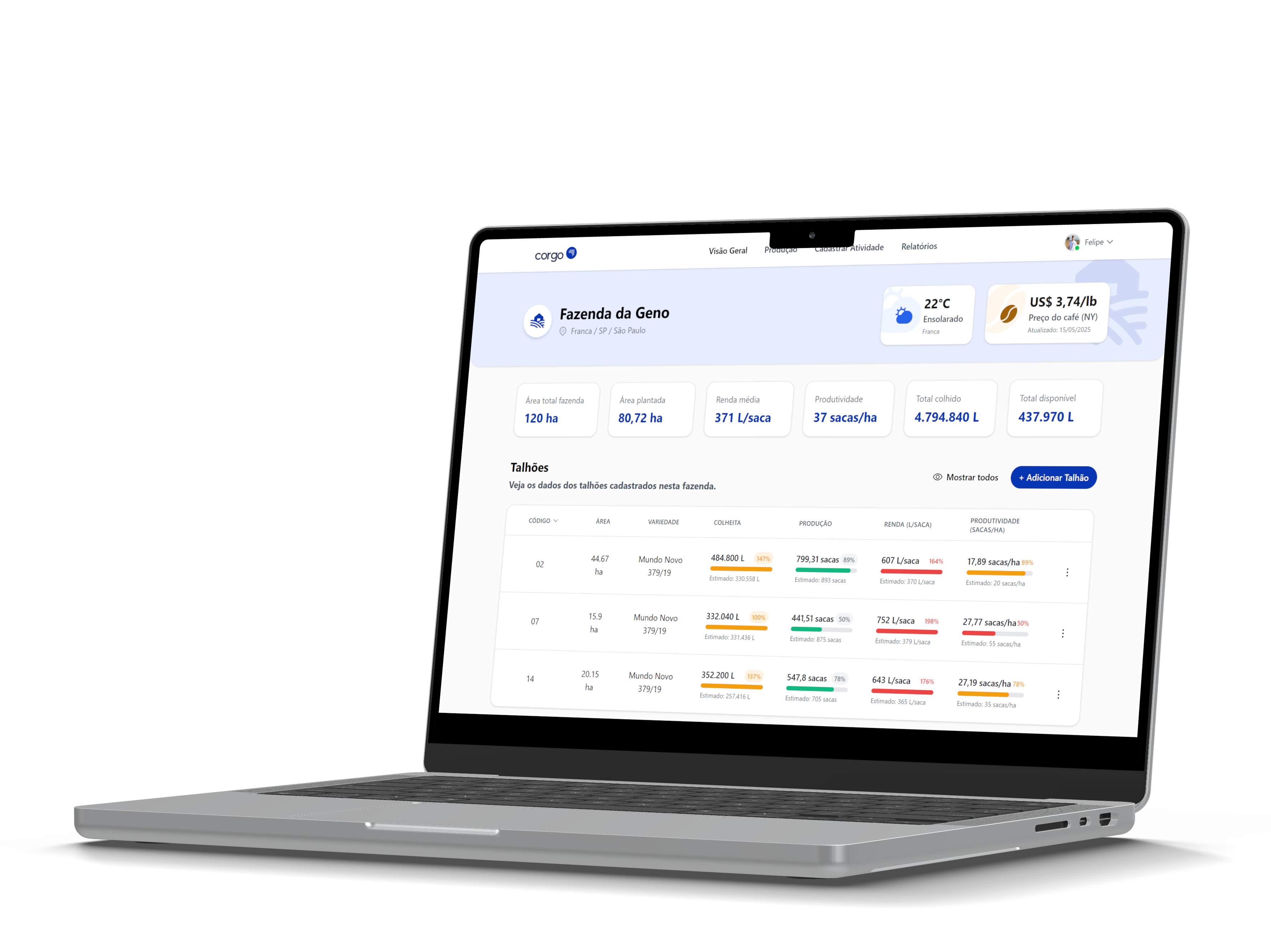 Desfrute uma gestão eficiente e otimizada